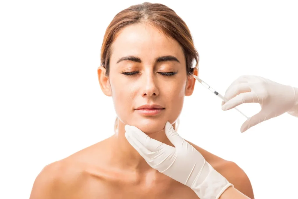 Woman Receiving Botox Treatment at Seven Hills Esthetics in Dallas, GA